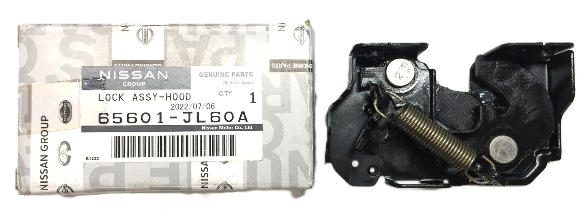 Nissan Group Hood Lock Assembly 65601-JL60A NOS