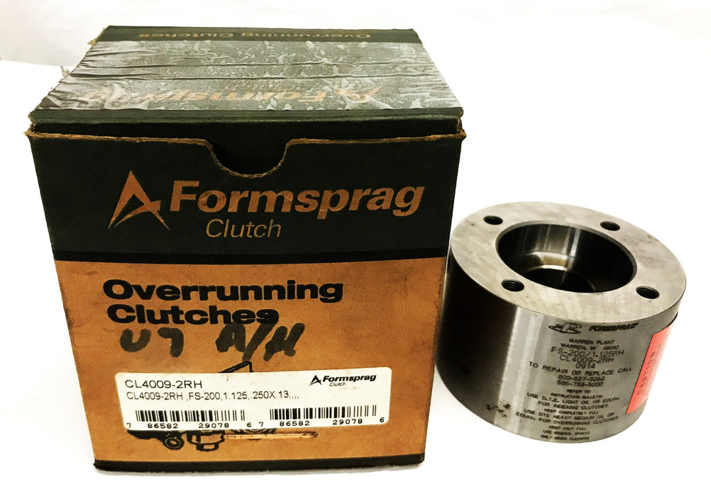 Formsprag Overrunning Clutch CL4009-2RH NOS
