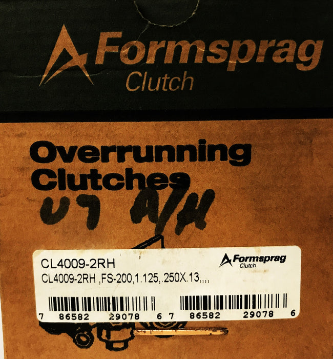 Formsprag Overrunning Clutch CL4009-2RH NOS