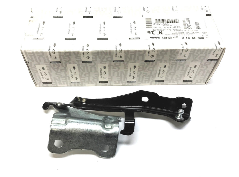 Nissan LH Hood Hinge 65401-3JA0A NOS