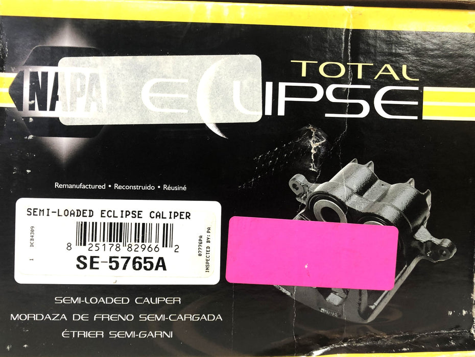 NAPA Semi-Loaded Eclipse Caliper SE-5765A REMANUFACTURED