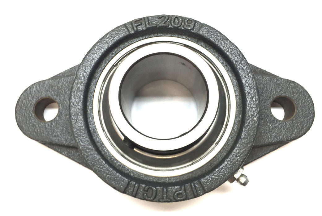 IPTCI 2-Hole Mount Pillow Block Bearing Assembly w/Zerk FL209 (UC209-28L3) NOS