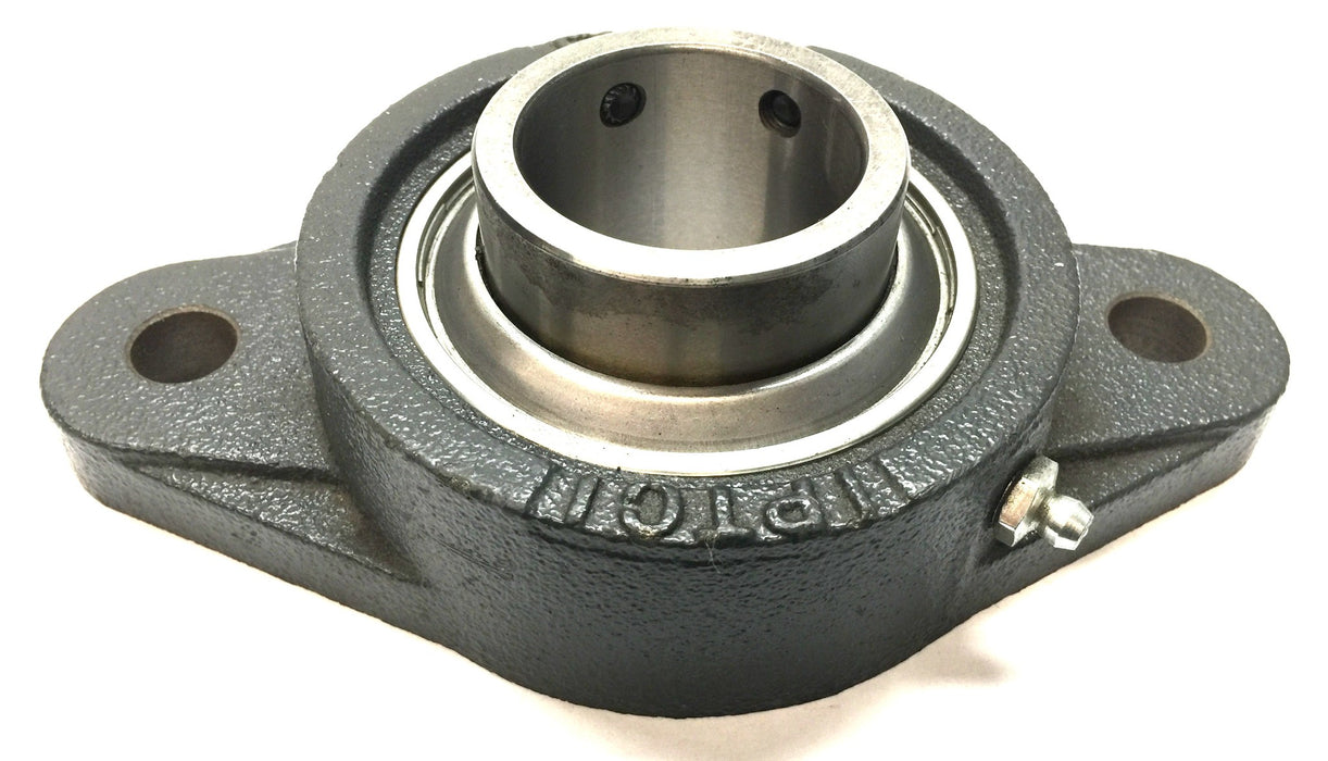 IPTCI 2-Hole Mount Pillow Block Bearing Assembly w/Zerk FL209 (UC209-28L3) NOS