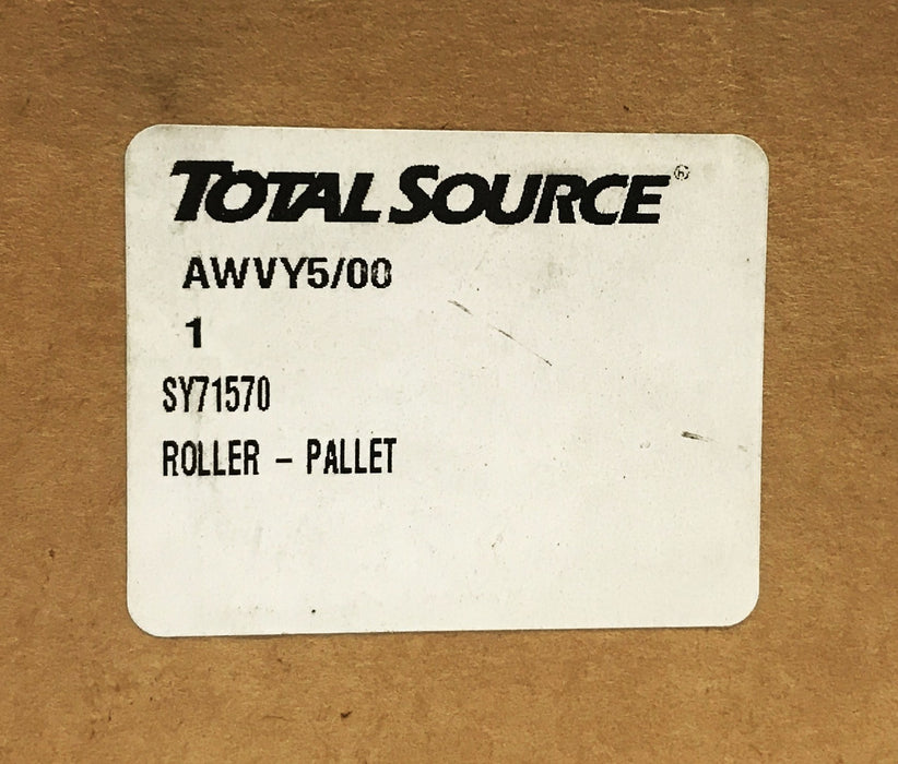 Total Source Pallet Roller Assembly SY71570 NOS