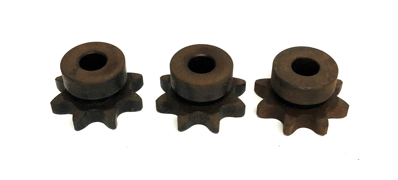 Martin 8 Tooth 0.62 Inch ID 1.46 Inch OD Sprocket 60B8 [Lot of 3] NOS