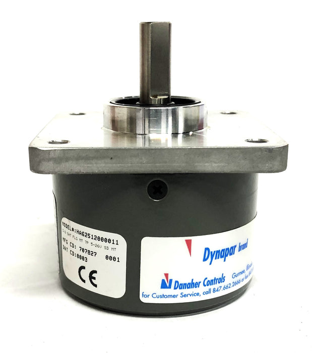 Dynapar 3/8 Ich Shaft FLG MT 7P 5-26V SD MT Encoder HA62512000011 NOS