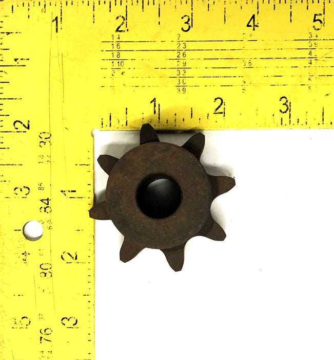 Martin 8 Tooth 0.62 Inch ID 1.46 Inch OD Sprocket 60B8 [Lot of 3] NOS