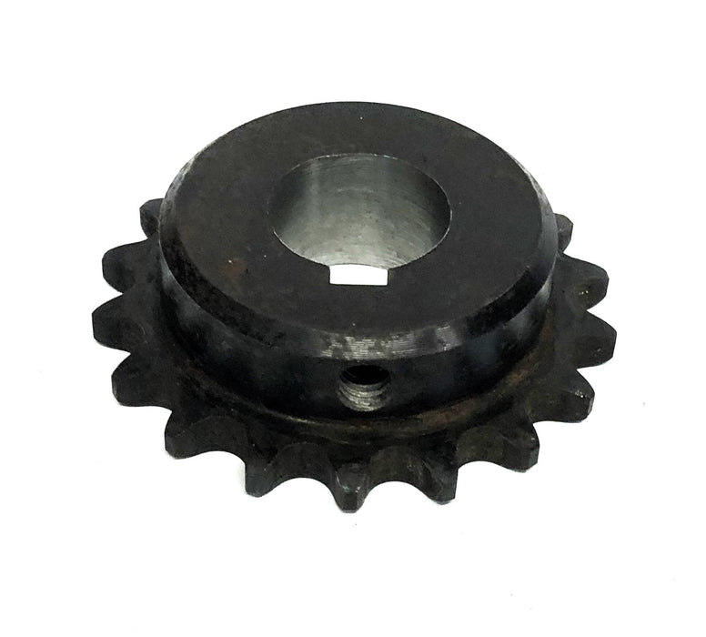 Tsubaki 18 Tooth 1.03 Inch ID 2.24 Inch OD Sprocket RS40-B18 USED