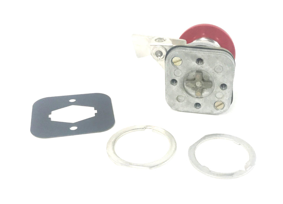Allen-Bradley Pushbutton Mushroom Head W/Locking Attachment SeriesN 800T-D6Q NOS