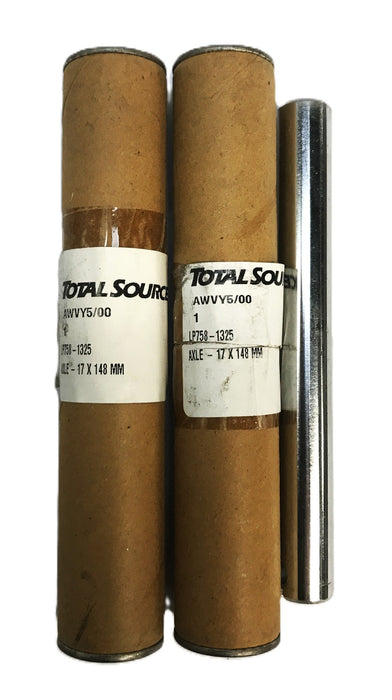 Total Source 17mm x 148mm Axle LP758-1325 [Lot of 2] NOS