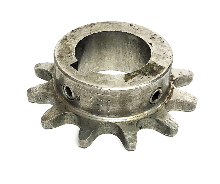 Ashworth 12 Tooth Sprocket With 0.37 Inch Keyway 1.44 Inch Bore USED