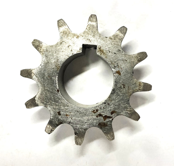 Ashworth 12 Tooth Sprocket With 0.37 Inch Keyway 1.44 Inch Bore USED