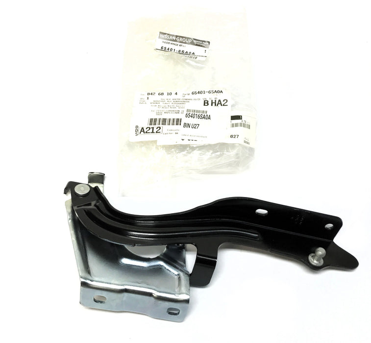Nissan LH Driver's Side Hood Hinge Assembly 65401-6SA0A NOS