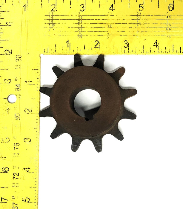 Ashworth 12 Tooth Sprocket With 0.26 Inch Keyway 1 Inch Bore NOS