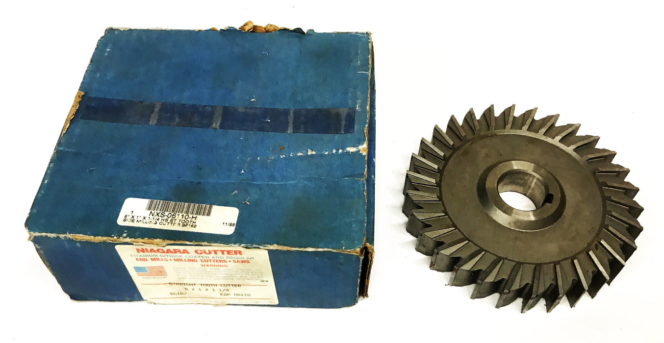 Niagara Cutter Side Milling Cutter B6162 NOS