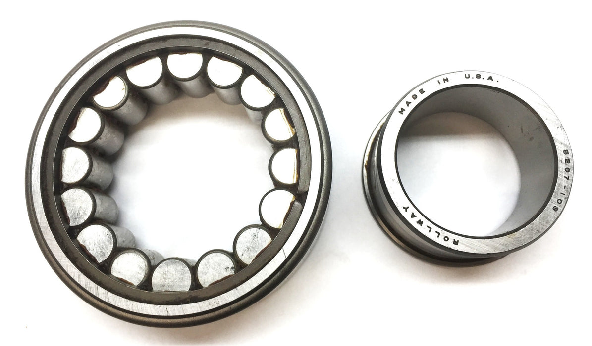 Rollway Cylindrical Ball Bearing with Inner Race 5207-103 NOS
