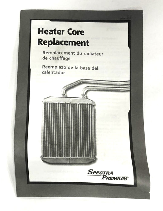 Spectra Premium Heater Core Replacement 99327 NOS