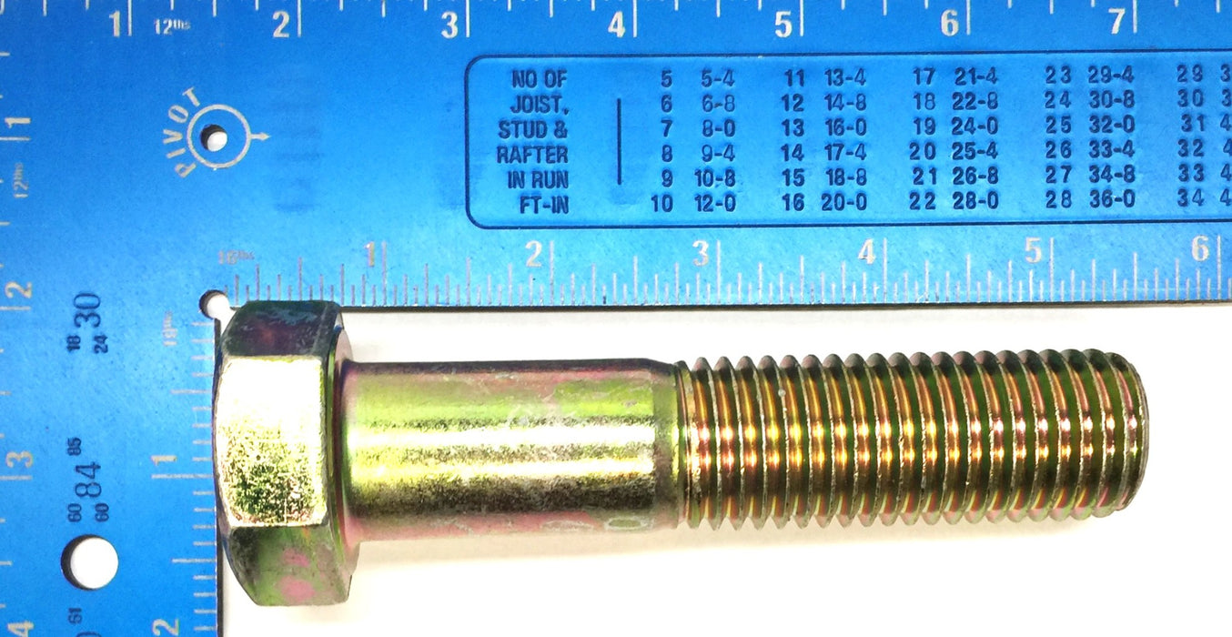 FNL 1"-8 x 4-1/2" Hex Head Bolt and Nut [Lot of 2] NOS