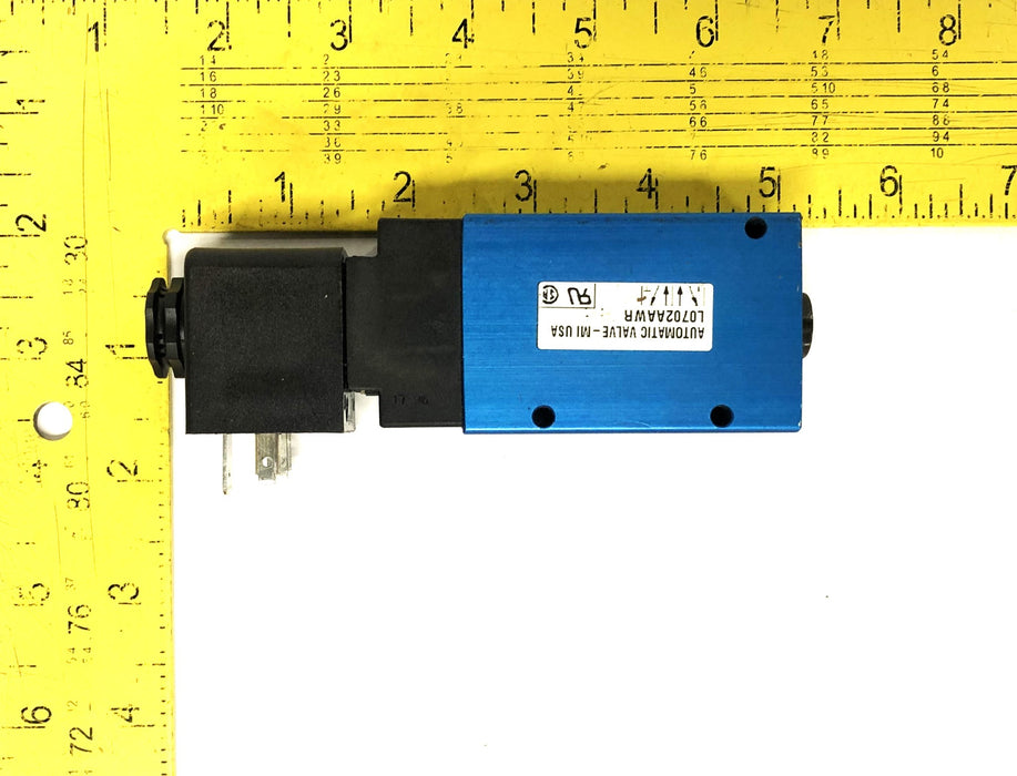 Rexroth 100% ED 120VAC 50/60Hz 4.3 VA Automatic Valve L0702AAWR NOS