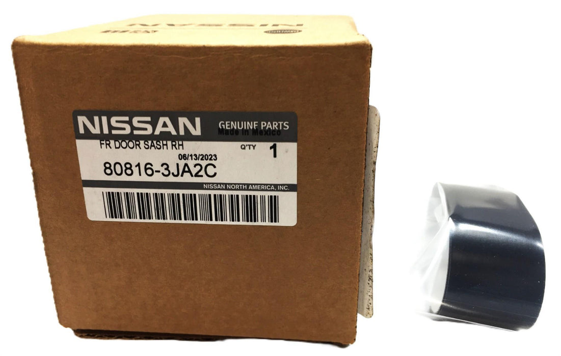Nissan Group RH Front Door Sash Tape 80816-3JA2C NOS