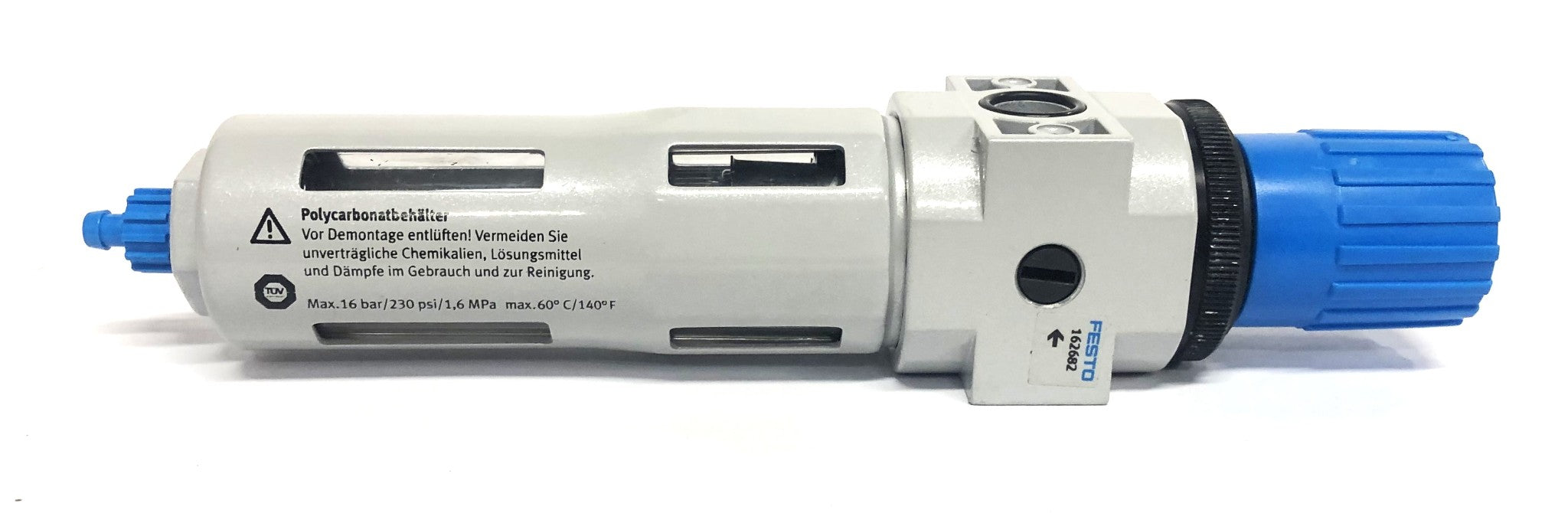 Festo 162682 R243 Pneumatic Filer Regulator No Pressure Gauge LFR-D-MINI NOS