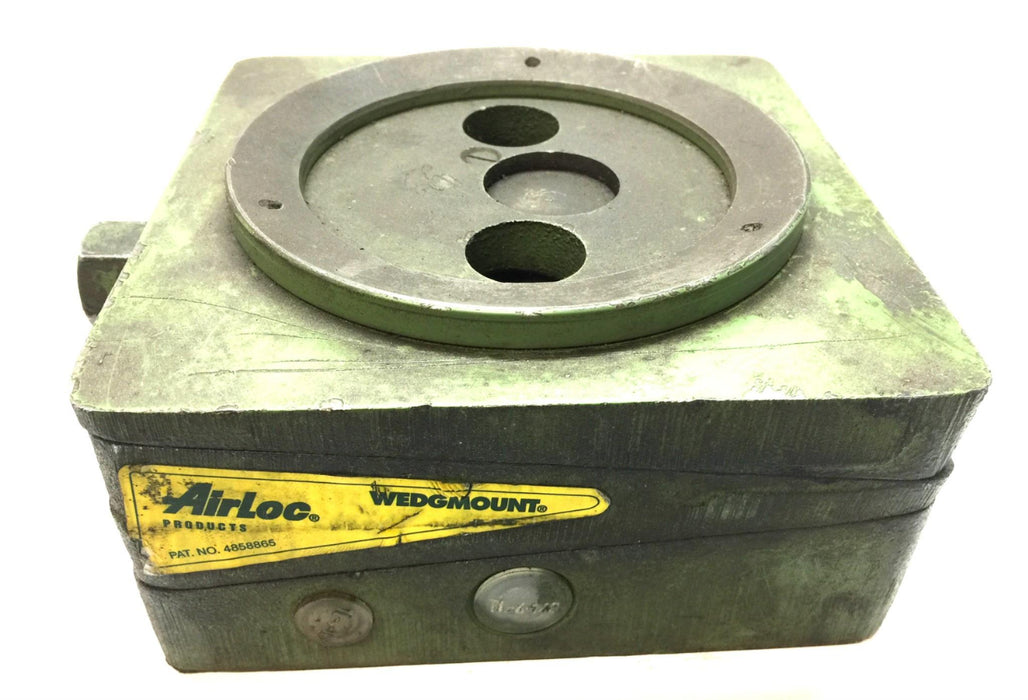 Airloc 5.5" x 2.5" Wedgemount Machinery Leveling Unit USED