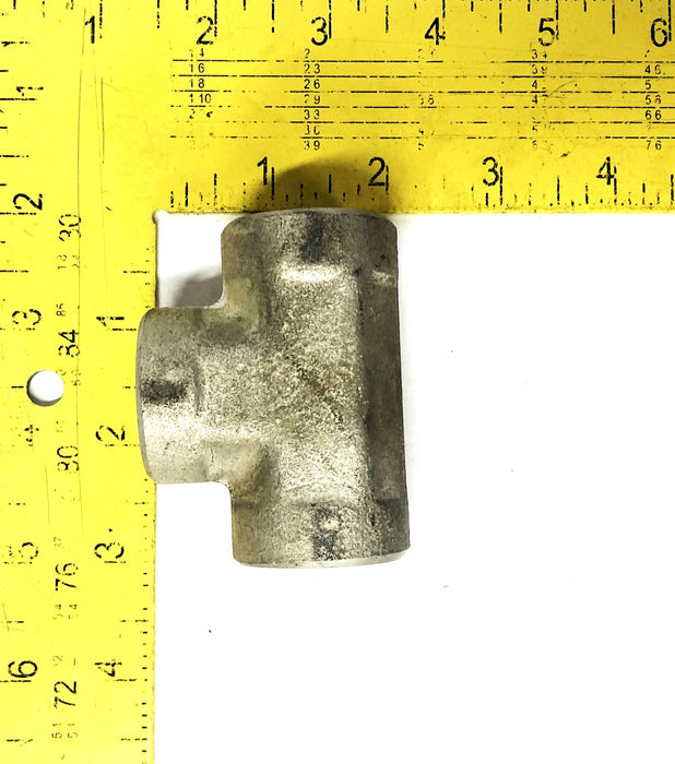 Parker Hannifin 3-Way Threaded Tee Fitting 1 Inch [Lot of 10] NOS