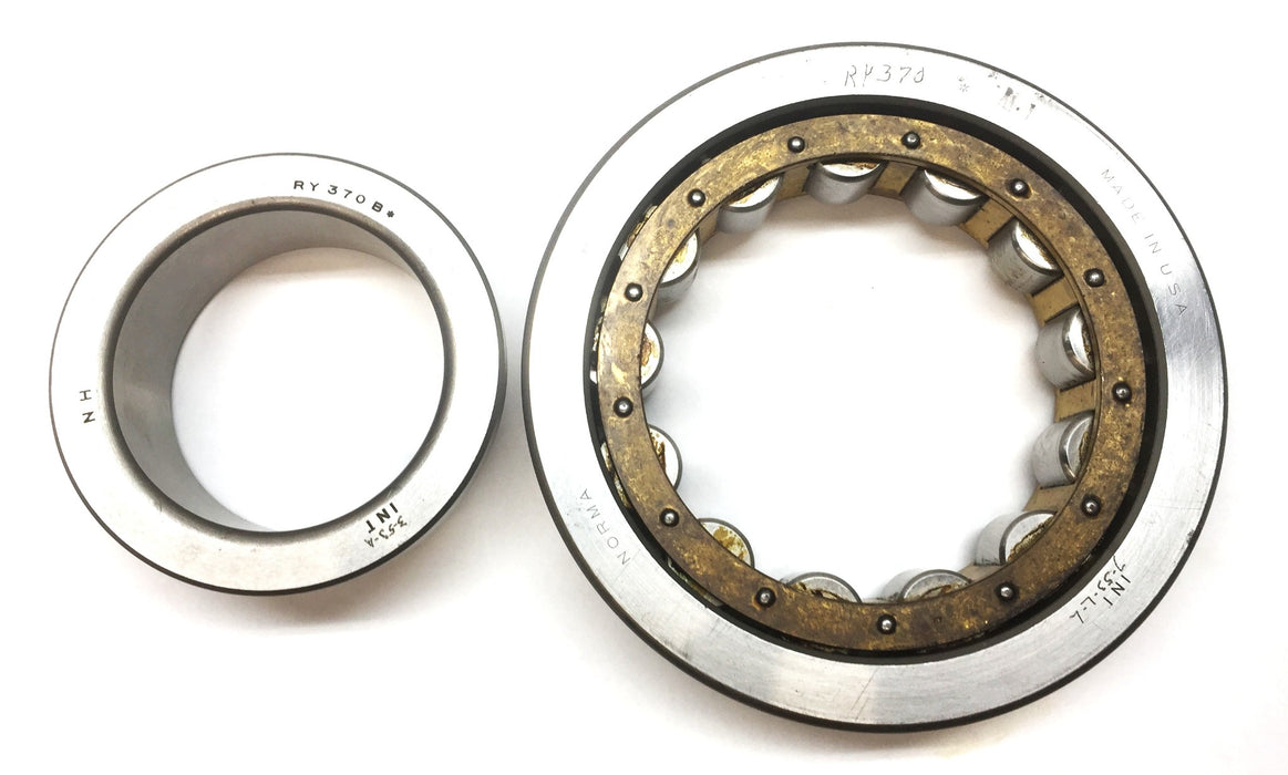 Norma-Hoffman Cylindrical Roller Bearing with Inner Race RY370 NOS