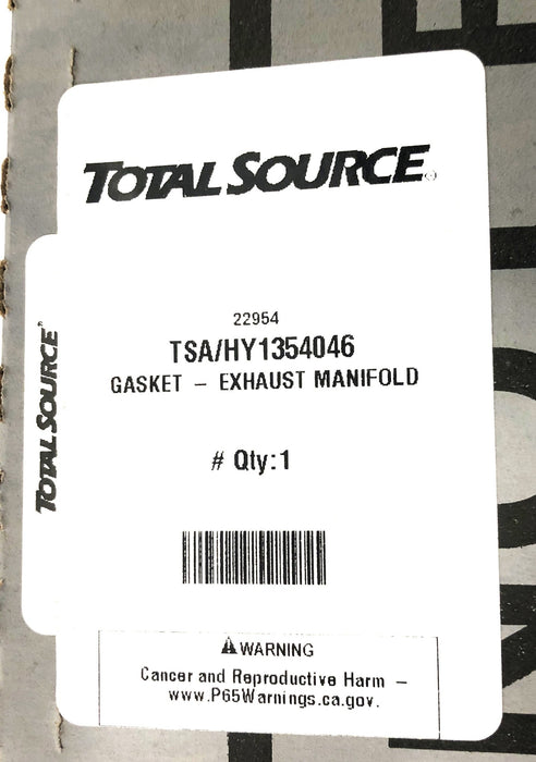 Total Source Exhaust Manifold Gasket HY1354046 [Lot of 2] NOS