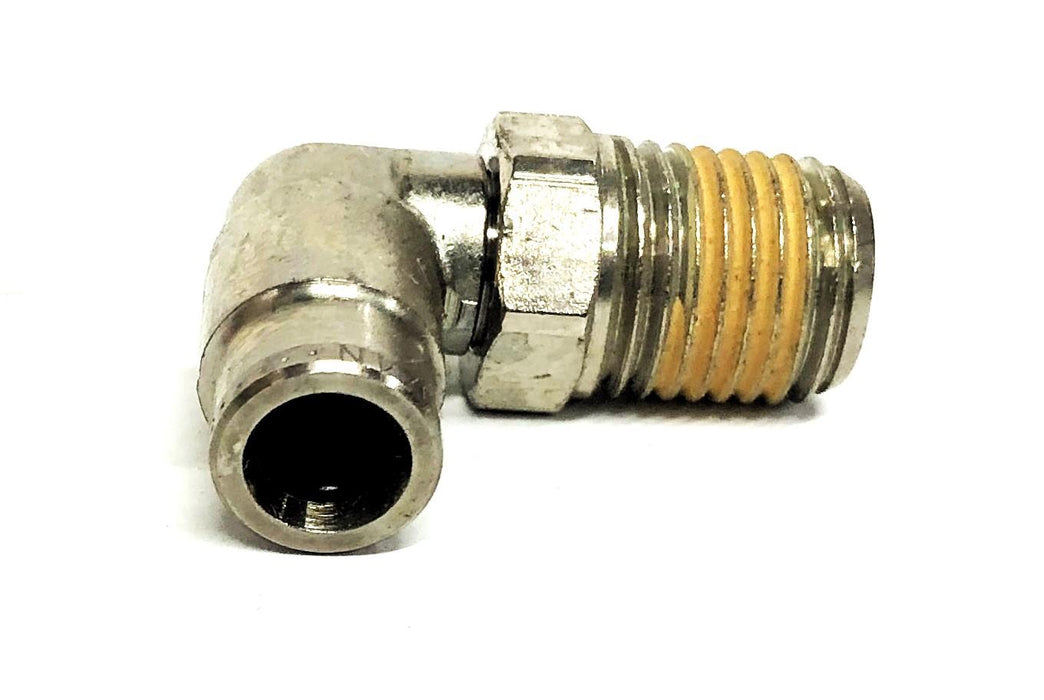 Norgren Pneufit 1/4 Inch NPT Swivel Elbow Fitting 124470428 [Lot of 7] NOS