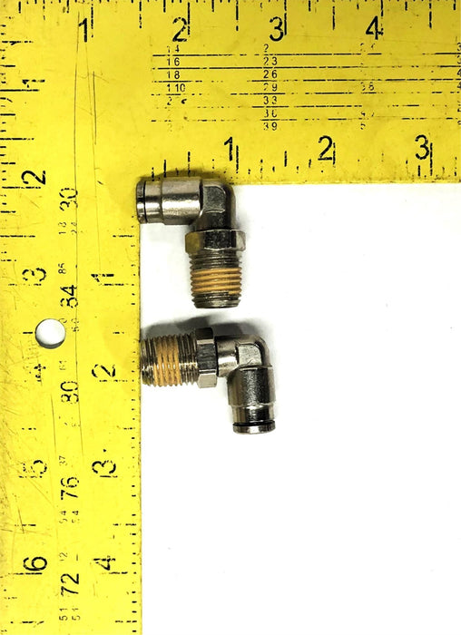 Norgren Pneufit 1/4 Inch NPT Swivel Elbow Fitting 124470428 [Lot of 7] NOS