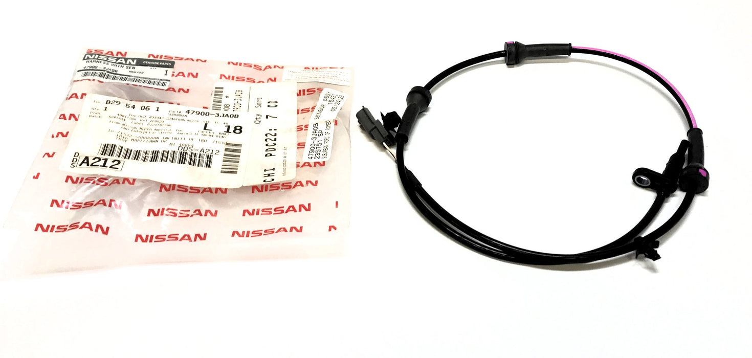 Nissan Passenger Side ABS Wheel Speed Sensor 47900-3JA0B NOS