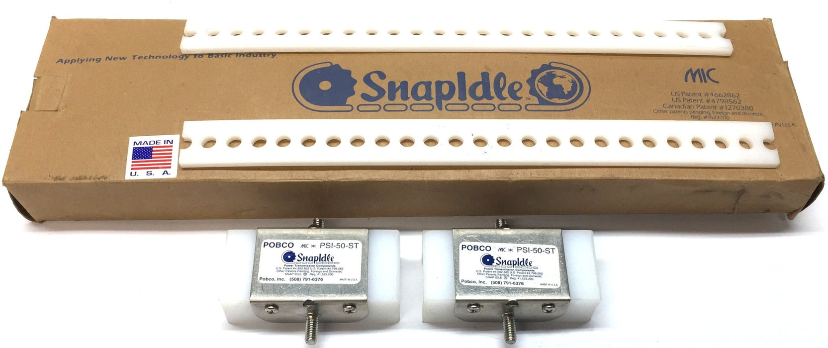 Snapidle Roller Chain Tensioner Kit (w/o Mounting Hardware) PSI-50ST NOS