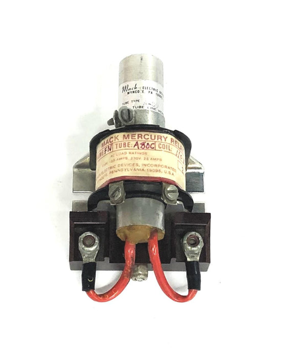 Mack Electric Devices Frame FN Coil 110XD7 2HP Mercury Relay A80C NOS