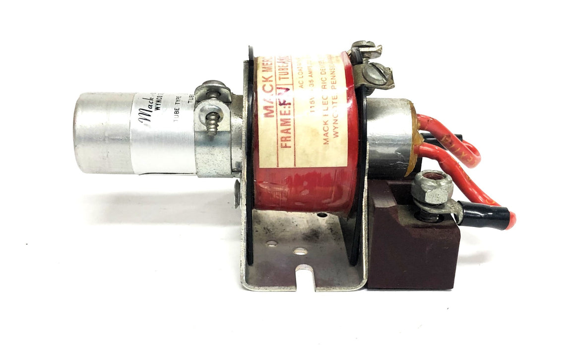 Mack Electric Devices Frame FN Coil 110XD7 2HP Mercury Relay A80C NOS