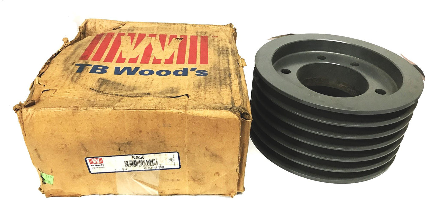 TB Woods 6-Groove Pulley 5V586 NOS