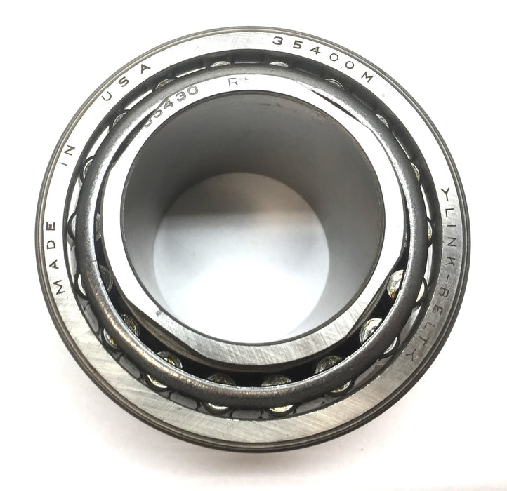 Link-Belt Tapered Cone Roller Bearing 35430R with Outer Race Cups (35400M) NOS