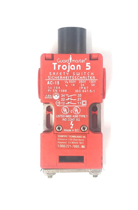 Guardmaster Trojan 5 Safety Switch AC-15 Type MSS-5 M20 11090 USED