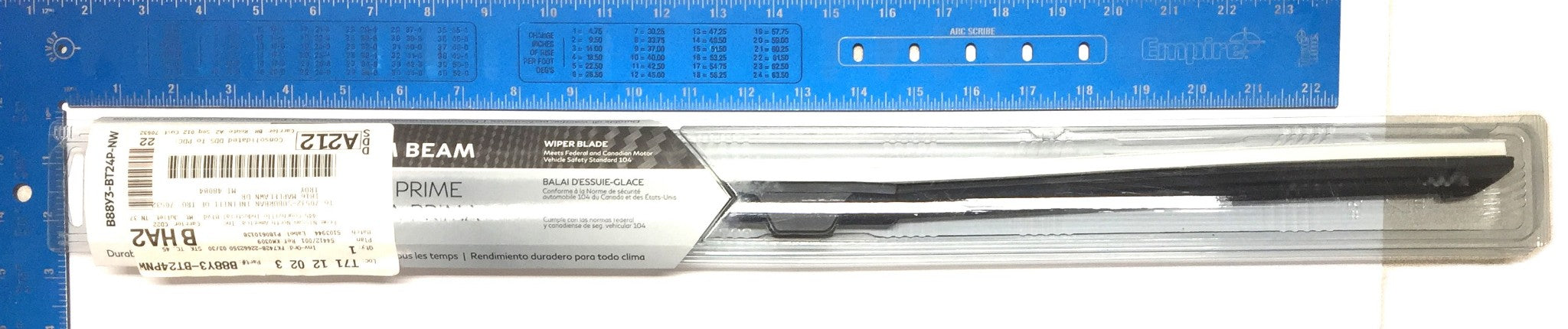Nissan Group Wiper Blade B88Y3-BT24P-NW [Lot of 2] NOS