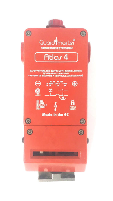 Guardmaster Atlas 4 Safety Switch Type SLS4 110V 1.2" NPT 07123 USED
