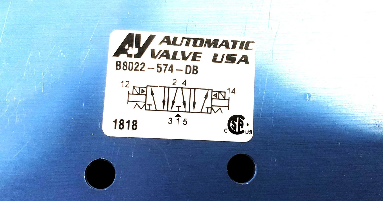 Automatic Valve Pneumatic Valve 88022-574-DB NOS