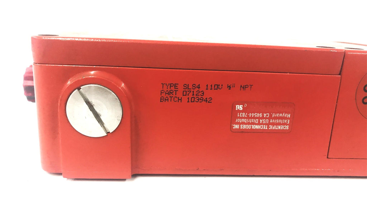 Guardmaster Atlas 4 Safety Switch Type SLS4 110V 1.2" NPT 07123 USED