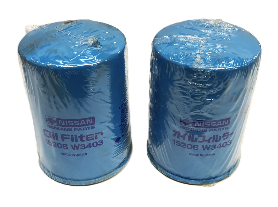 Nissan Forklift OEM Oil Filter 15208-W3403 [Lot of 2] NOS