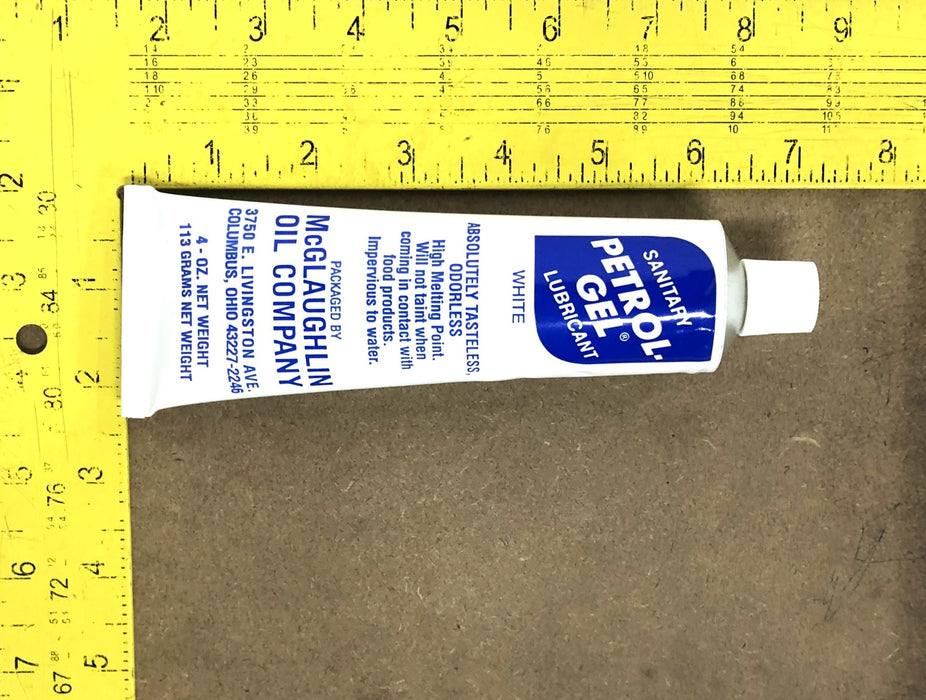 McGlaughlin Oil Company White Petrol Gel 4 Ounce [Lot of 4] NOS