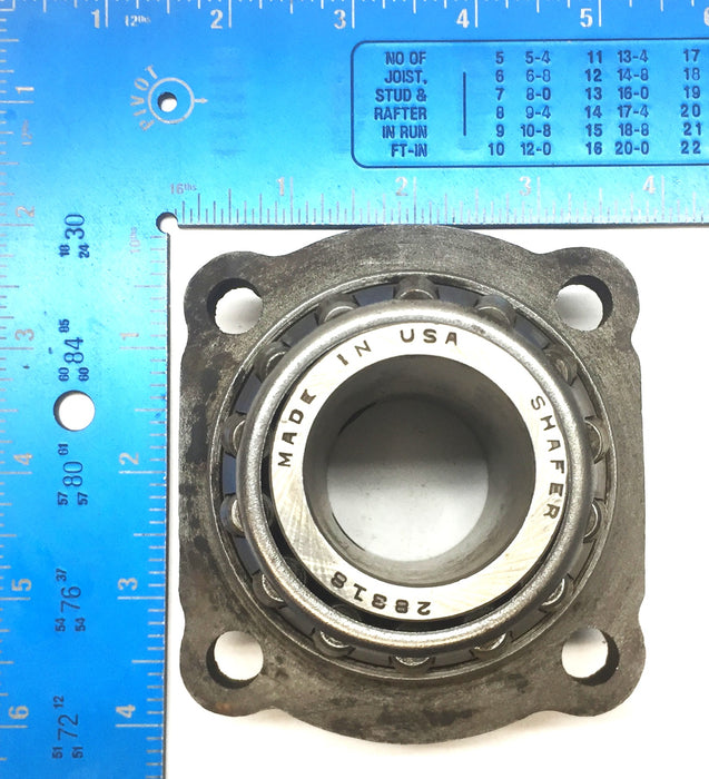 Shafer Tapered Cone Ball Bearing 28318 w/Plate (11462) and Collar (No Box) NOS