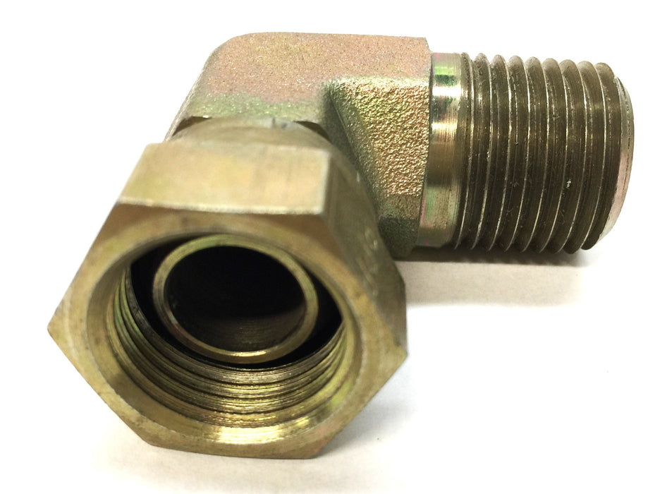 Parker 1/2" x 1/2" 90 Degree Male/Female Elbow Fitting [Lot of 5] NOS
