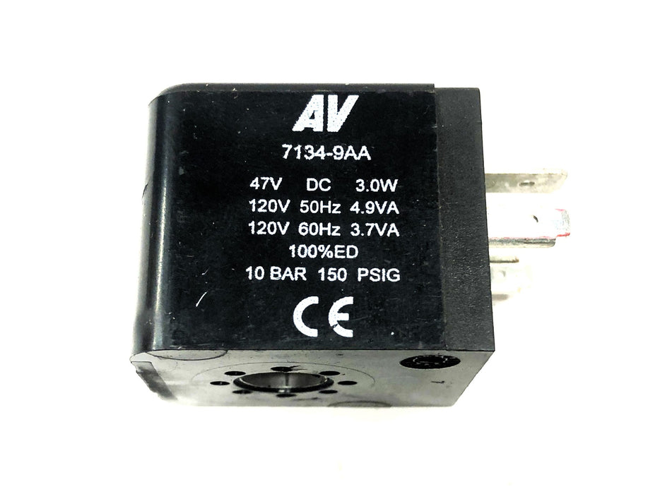 Automatic Valve Coil 120V/60Hz 120V/50Hz 7134-9AA NOS