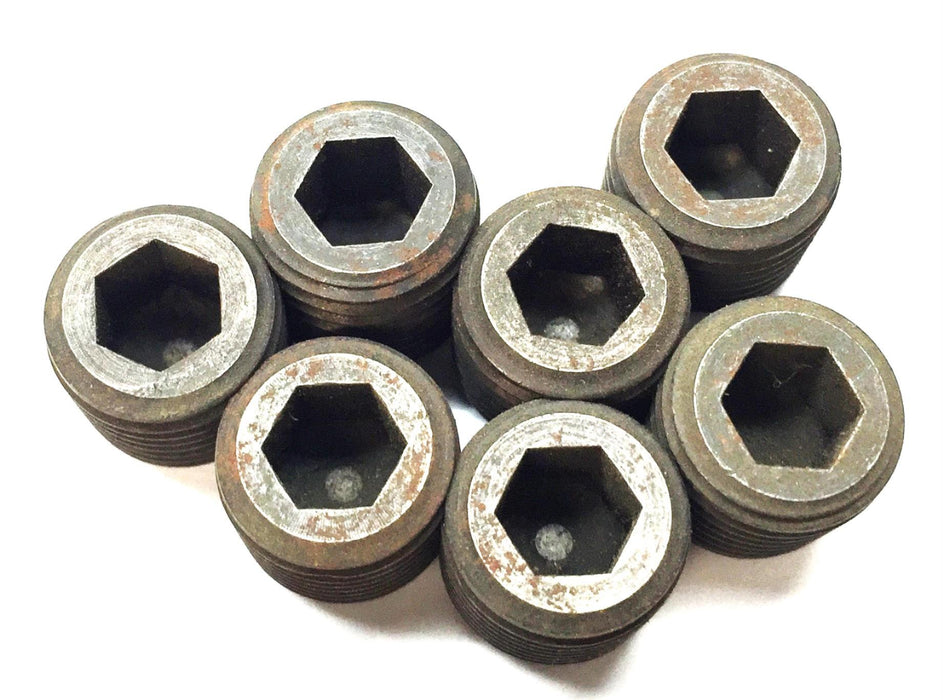 Unbranded 9/16"-18 x 1/2" Steel Socket Set Screw [Lot of 7] NOS