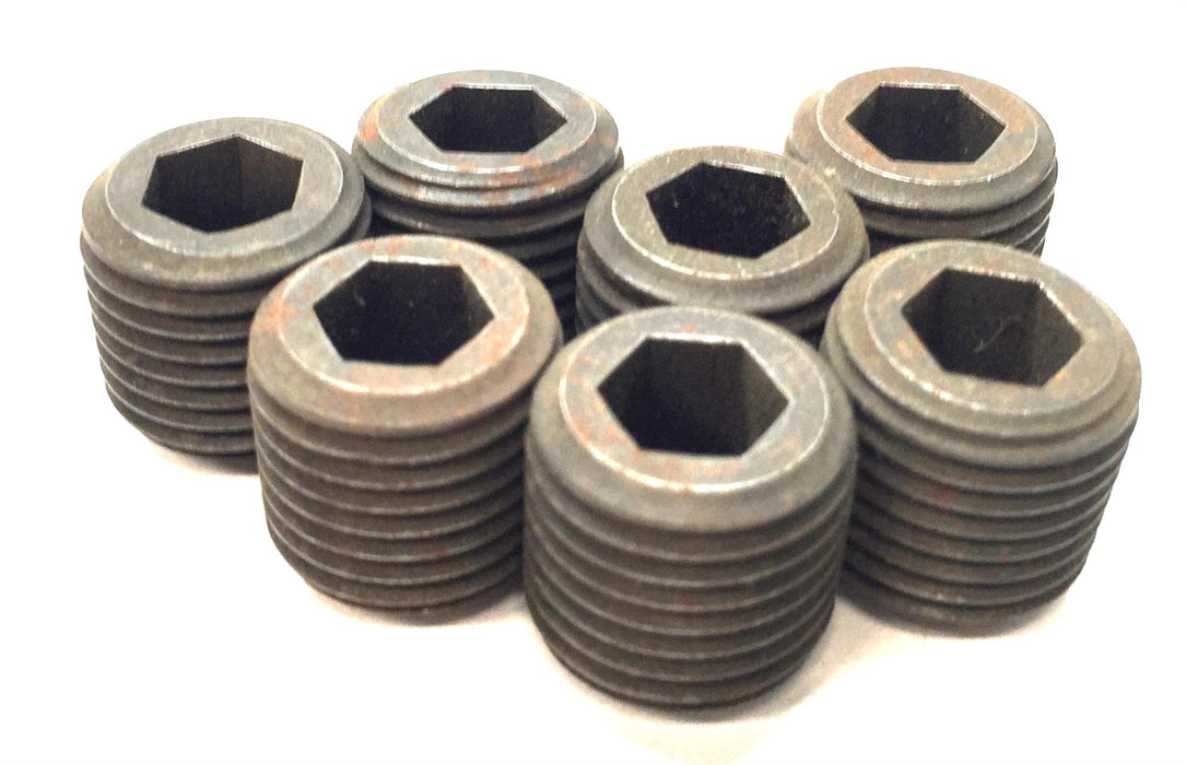 Unbranded 9/16"-18 x 1/2" Steel Socket Set Screw [Lot of 7] NOS