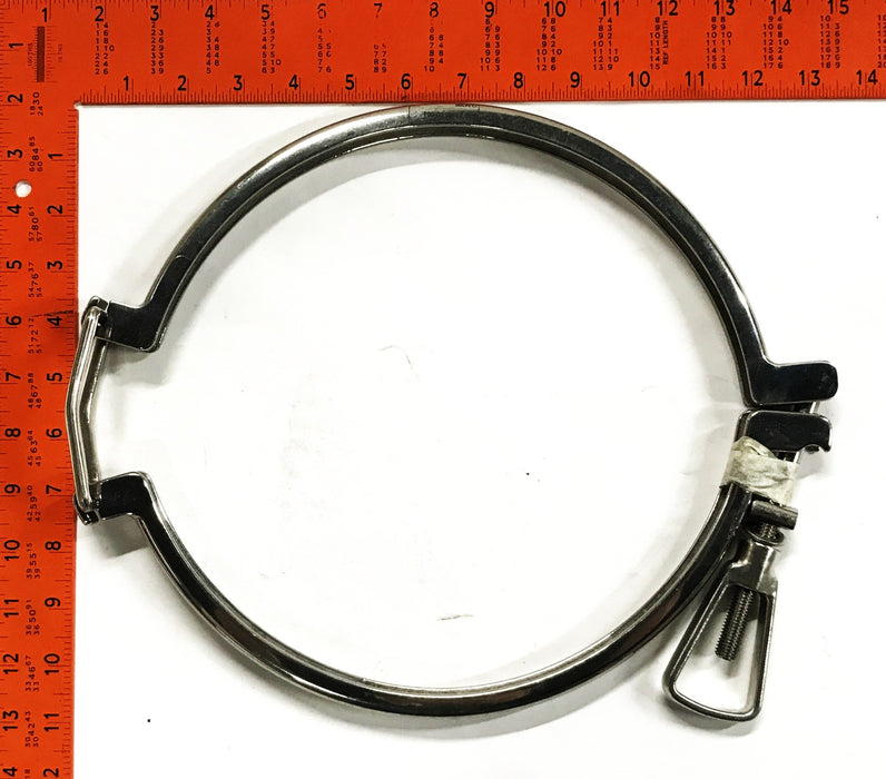 CDM 8 inch Stainless Steel Sanity Clamp 0194-8028 NOS